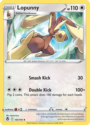 Lopunny - 145/null [SWSH12: Silver Tempest]