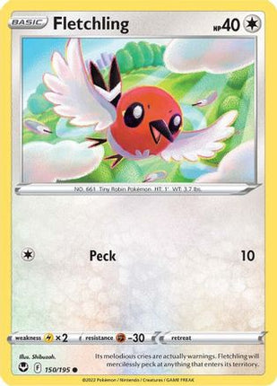 Fletchling - 150/null [SWSH12: Silver Tempest] Reverse Holofoil
