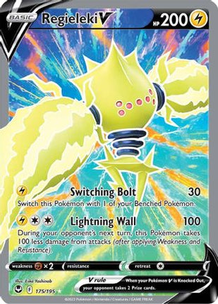 Regieleki V (Full Art) - 175/null [SWSH12: Silver Tempest] Holofoil
