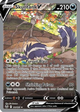 Skuntank V (Alternate Full Art) - 181/null [SWSH12: Silver Tempest] Holofoil