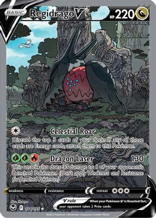 Regidrago V (Alternate Full Art) - 184/null [SWSH12: Silver Tempest] Holofoil