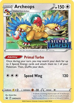 Archeops - SWSH272 (Prerelease) - SWSH272/null [SWSH: Sword & Shield Promo Cards] Holofoil