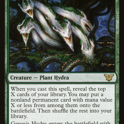 Genesis Hydra [Neon Dynasty Commander]