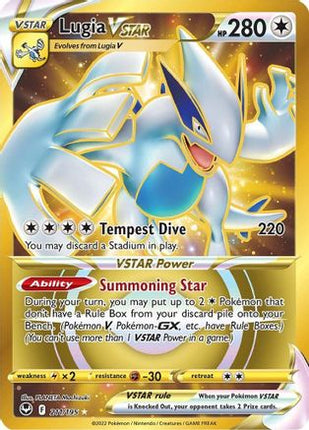 Lugia VSTAR (Secret) (211) - 211/null [SWSH12: Silver Tempest] Holofoil