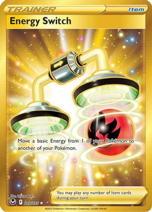 Energy Switch (Secret) - 212/null [SWSH12: Silver Tempest] Holofoil