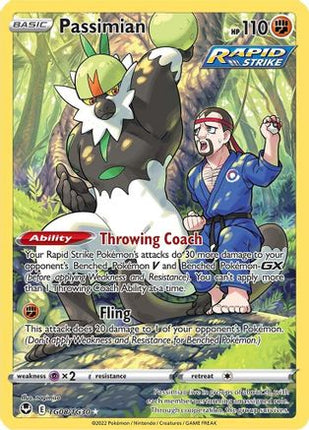 Passimian - TG08/null [SWSH12: Silver Tempest Trainer Gallery] Holofoil