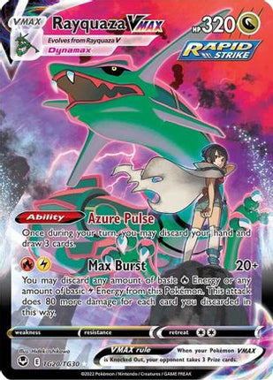 Rayquaza VMAX - TG20/null [SWSH12: Silver Tempest Trainer Gallery] Holofoil