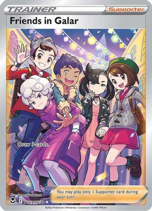 Friends in Galar - TG23/null [SWSH12: Silver Tempest Trainer Gallery] Holofoil