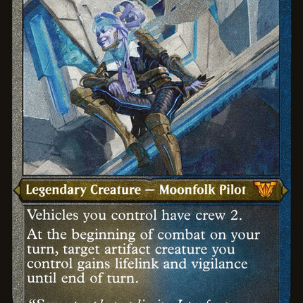 Kotori, Pilot Prodigy [Neon Dynasty Commander] Etched Foil