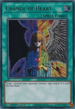 Change of Heart (Ultra Pharaoh's Rare)  [MAMA-EN078] 1st Edition