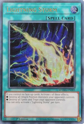 Lightning Storm (Ultra Pharaoh's Rare)  [MAMA-EN089] 1st Edition