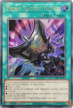 Triple Tactics Talent (Ultra Pharaoh's Rare)  [MAMA-EN090] 1st Edition