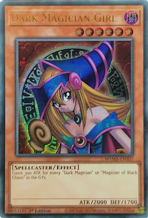 Dark Magician Girl (Ultra Pharaoh's Rare)  [MAMA-EN107] 1st Edition