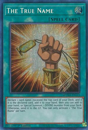 The True Name (Secret Pharaoh's Rare)  [MAMA-EN113] 1st Edition