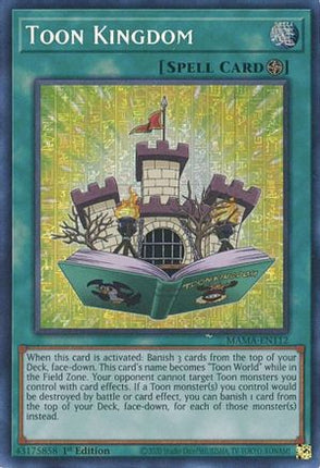 Toon Kingdom (Secret Pharaoh's Rare)  [MAMA-EN112] 1st Edition