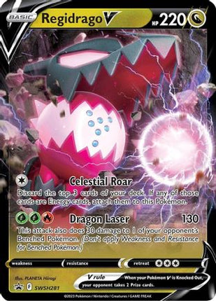 Regidrago V - SWSH281 - SWSH281/null [SWSH: Sword & Shield Promo Cards] Holofoil