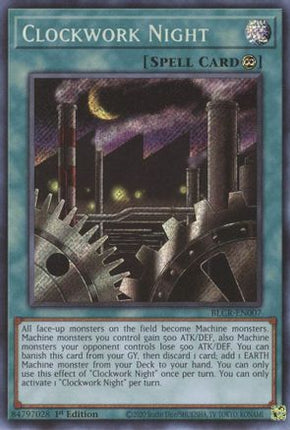 Clockwork Night (Secret Rare) [BLCR-EN007] 1st Edition
