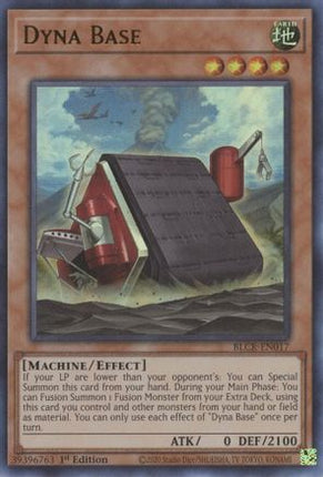 Dyna Base (Ultra Rare) [BLCR-EN017] 1st Edition