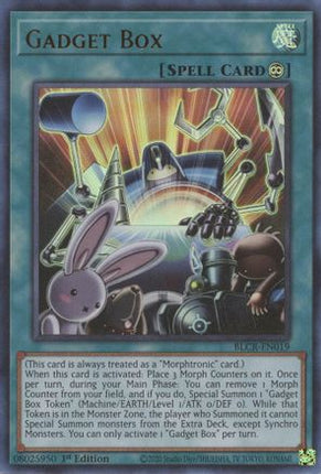 Gadget Box (Ultra Rare) [BLCR-EN019] 1st Edition