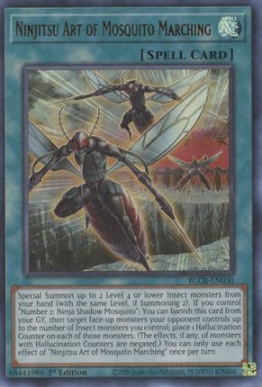 Ninjitsu Art of Mosquito Marching (Ultra Rare) [BLCR-EN030] 1st Edition