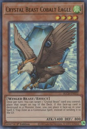 Crystal Beast Cobalt Eagle (Ultra Rare) [BLCR-EN052] 1st Edition