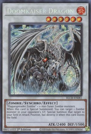 Doomkaiser Dragon [BLCR-EN081] Secret Rare