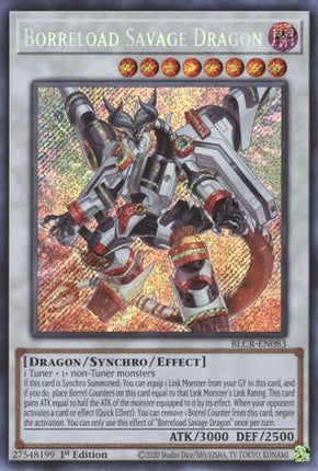 Borreload Savage Dragon (Secret Rare) [BLCR-EN083] 1st Edition