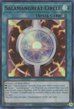 Salamangreat Circle (Ultra Rare) [BLCR-EN087] 1st Edition
