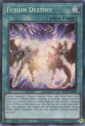 Fusion Destiny (Secret Rare) [BLCR-EN088] 1st Edition