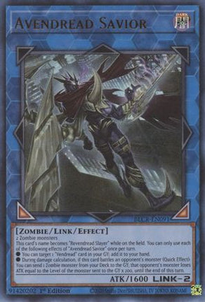 Avendread Savior (Ultra Rare) [BLCR-EN091] 1st Edition