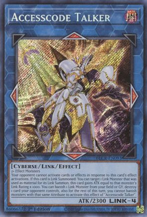 Accesscode Talker (Secret Rare) [BLCR-EN093] 1st Edition