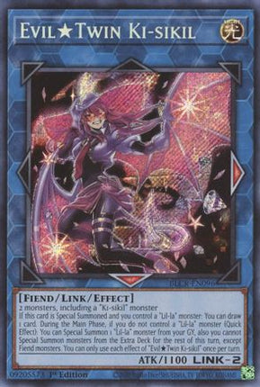 Evil Twin Ki-sikil (Secret Rare) [BLCR-EN096] 1st Edition
