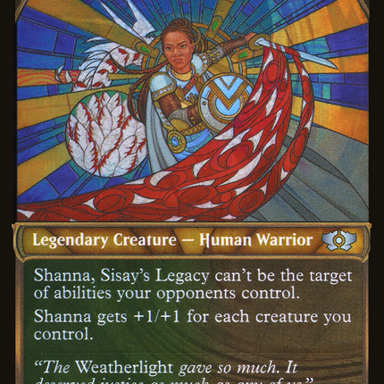 Shanna, Sisay's Legacy (Showcase) [Multiverse Legends] Halo Foil
