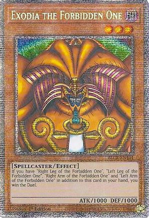 Exodia the Forbidden One (Starlight Rare)  [BLCR-EN101] 1st Edition