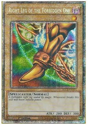 Right Leg of the Forbidden One (Starlight Rare)  [BLCR-EN102] 1st Edition