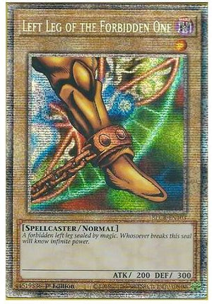 Left Leg of the Forbidden One (Starlight Rare)  [BLCR-EN103] 1st Edition