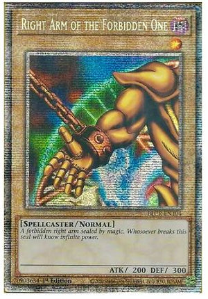Right Arm of the Forbidden One (Starlight Rare)  [BLCR-EN104] 1st Edition