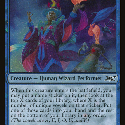 Wizards of the _____ [Unfinity] Galaxy Foil