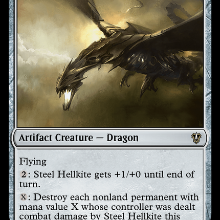 Steel Hellkite [Murders at Karlov Manor Commander]