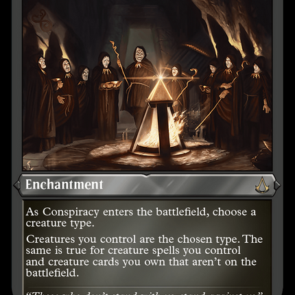 Conspiracy [Assassin's Creed] Etched Foil