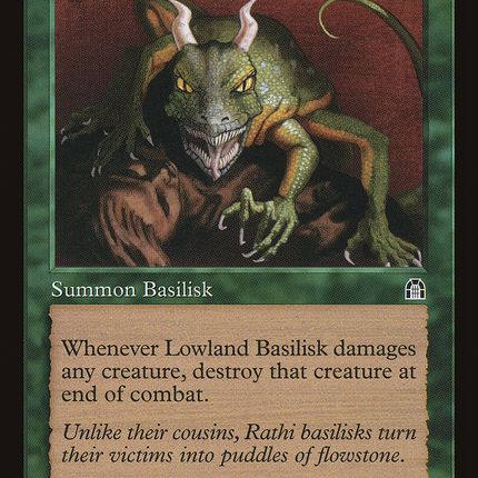 Lowland Basilisk [Stronghold]