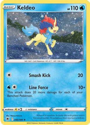 Keldeo - 045/189 (Cosmos Holo) [Miscellaneous Cards & Products] Holofoil