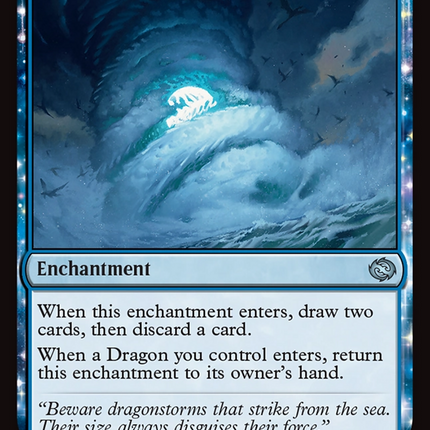 Roiling Dragonstorm [Tarkir: Dragonstorm] Foil