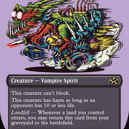 Bloodghast (Borderless) [Aetherdrift] Foil