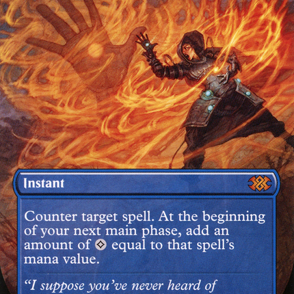 Mana Drain (Borderless) [Double Masters 2022]