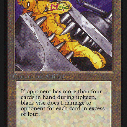 Black Vise [Intl. Collectors' Edition]