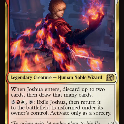 Joshua, Phoenix's Dominant // Phoenix, Warden of Fire [FINAL FANTASY]
