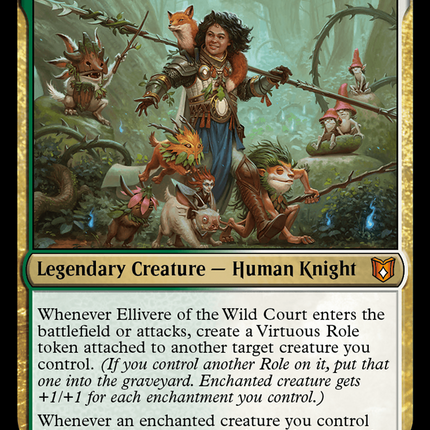 Ellivere of the Wild Court [Wilds of Eldraine Commander]
