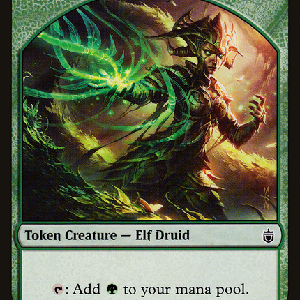 Elf Druid [Commander Anthology Tokens]