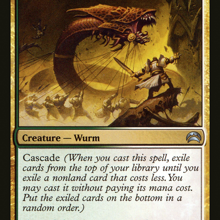 Enlisted Wurm [Planechase 2012] Foil
